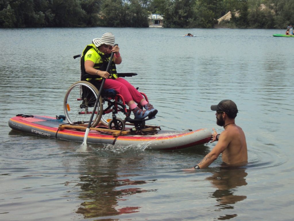 Inkluzivne aktivnosti na jezeru (Športni dan, Brežice (17.08.2018)